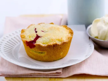 BERRY AND RHUBARB PIES