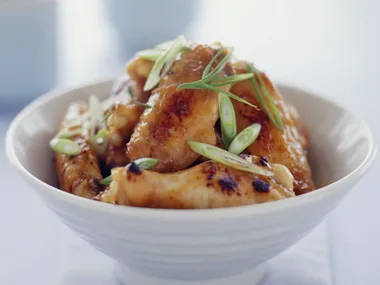 wok-tossed honey soy wings