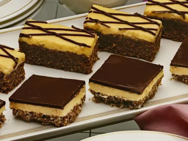 NANAIMO BARS This is a treat from Western Canada.