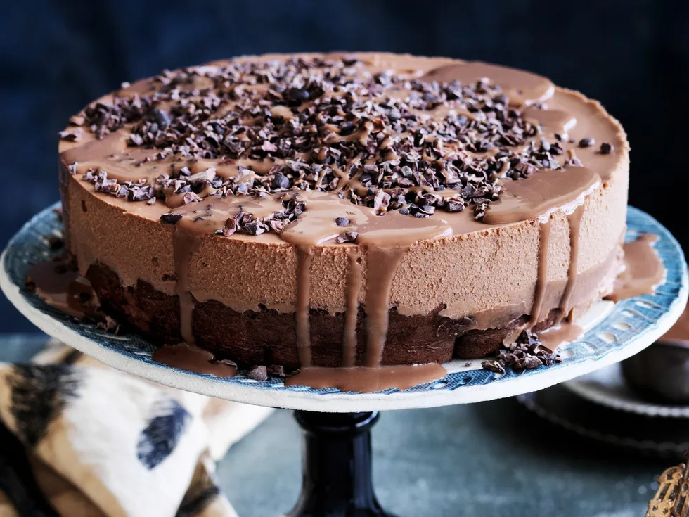 CHOCOLATE ORANGE mousse cake