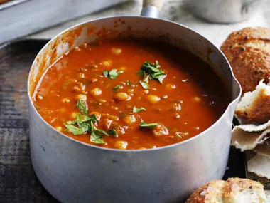 vegetable harira soup