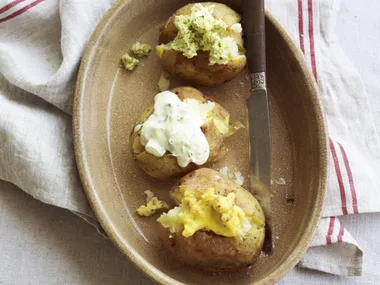 baked potatoes