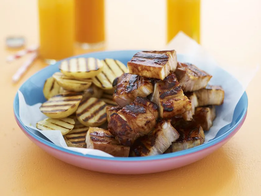 Bbq pork spareribs