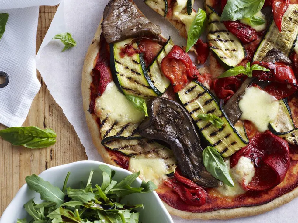 ratatouille pizzas