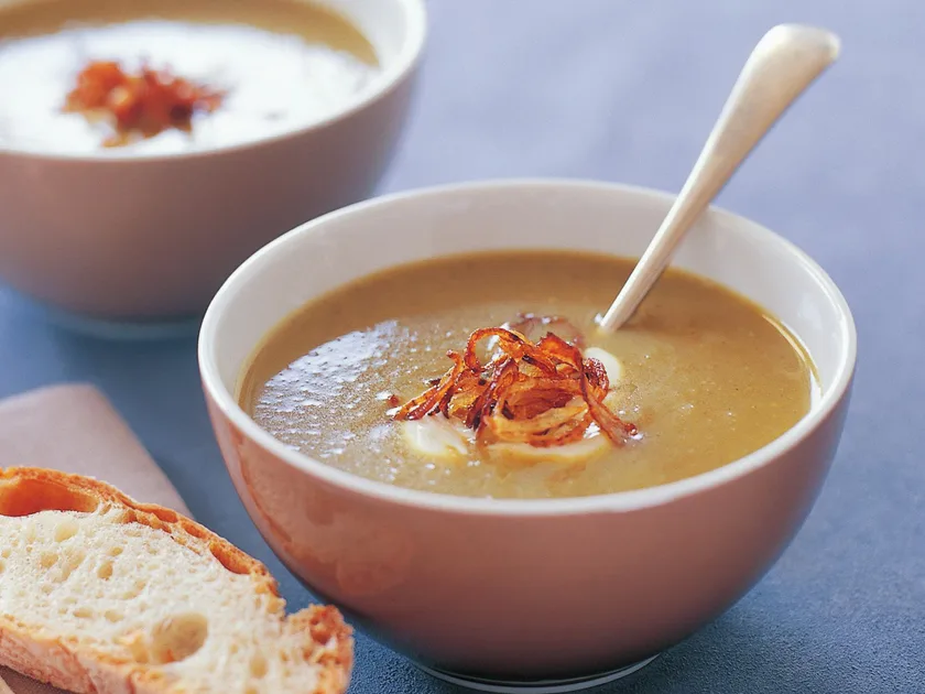Curried potato soup