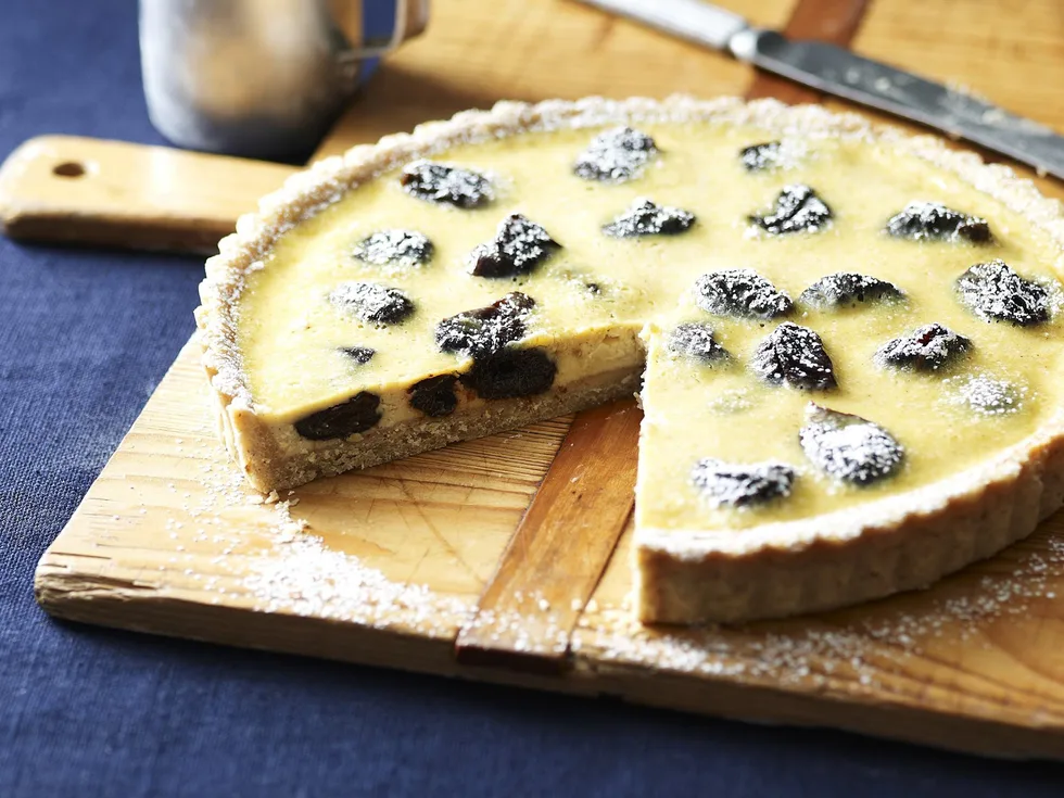prune and port tart