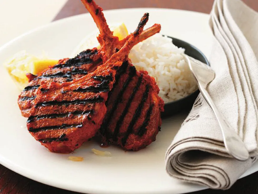 tandoori lamb cutlets