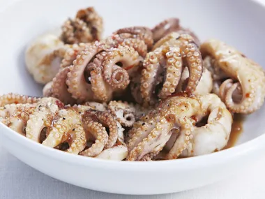 chilli garlic octopus