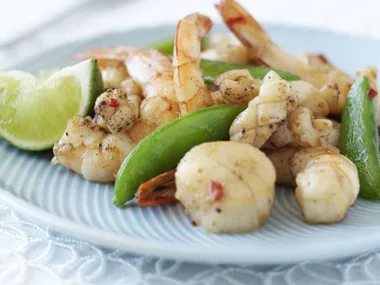 CHILLI, SALT AND PEPPER SEAFOOD