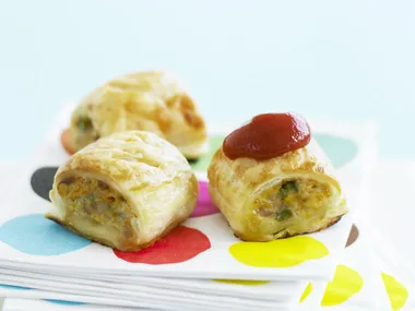 chicken and vegetable rolls