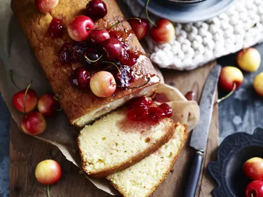 CHERRY SYRUP CAKE