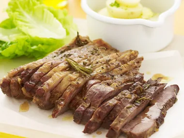 balsamic butterflied lamb