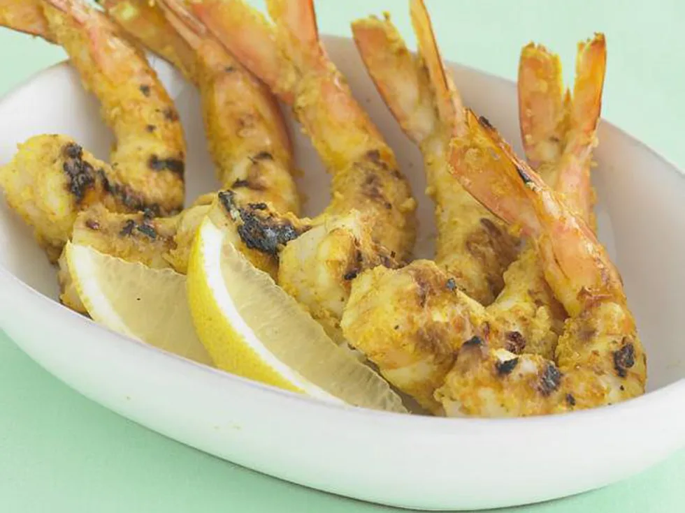 BARBECUED PRAWNS