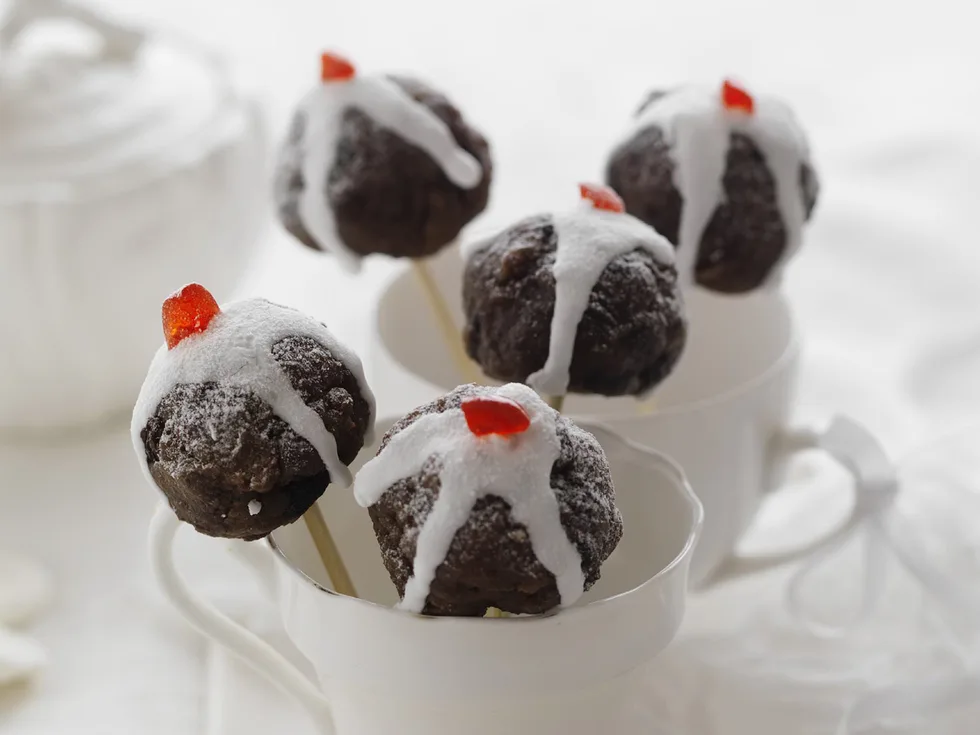 pudding on a stick