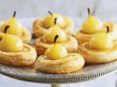 pear and marzipan tartlets