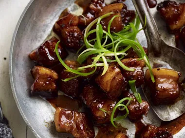 caramelised pepper pork