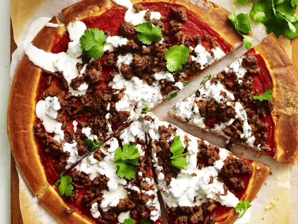 moroccan lamb pizza