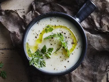 CREAM OF CELERIAC SOUP