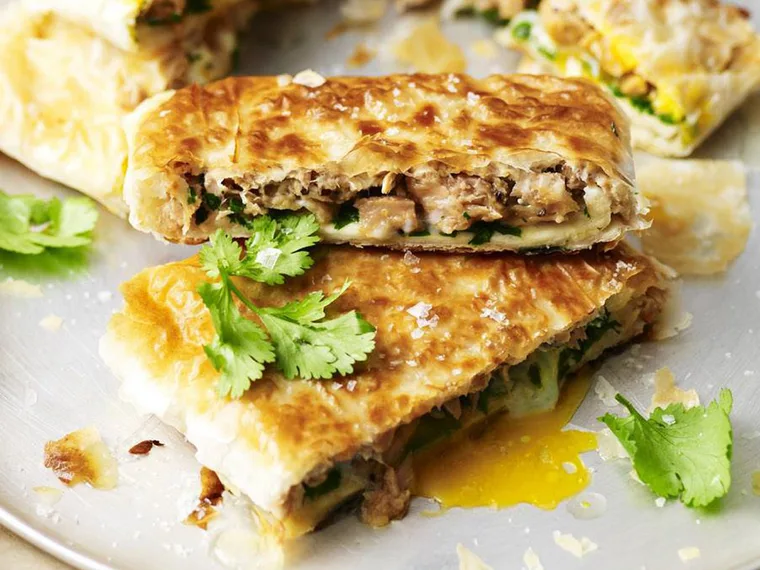 tuna and egg briks