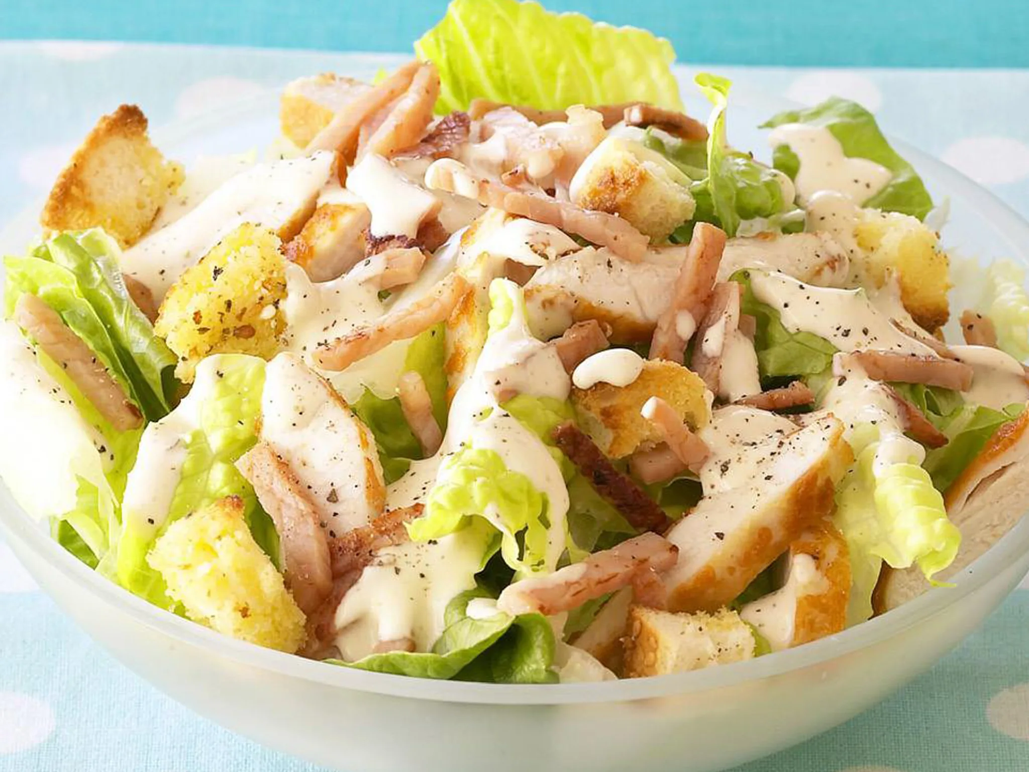 PARMESAN CHICKEN CAESAR SALAD