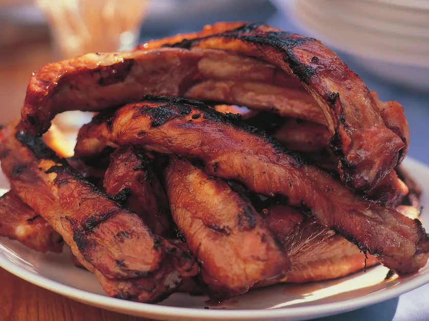 American-style pork spare ribs