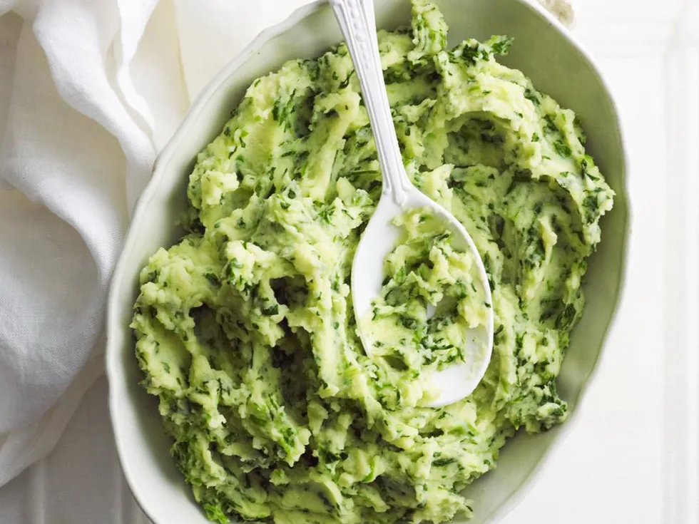 spinach mash