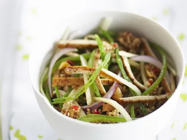 Millet and tofu salad