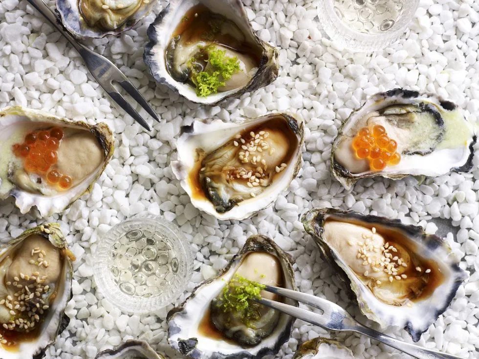 Oyster platter