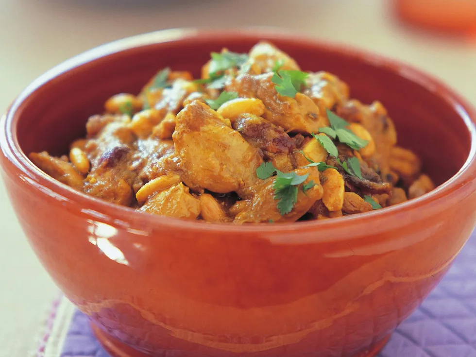 Chicken tagine with dates and honey