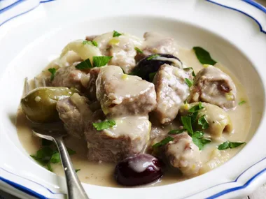 PORK, FENNEL AND OLIVE RAGOUT