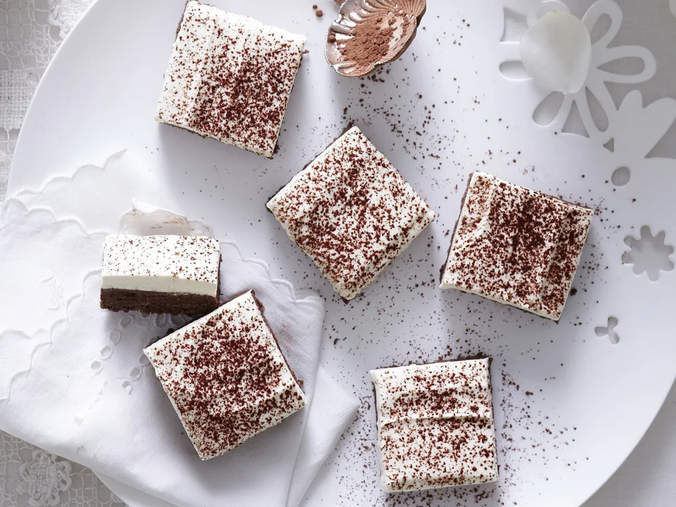 cappuccino mousse squares