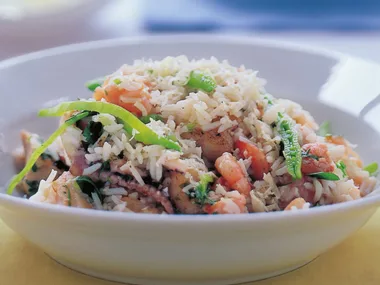Seafood rice