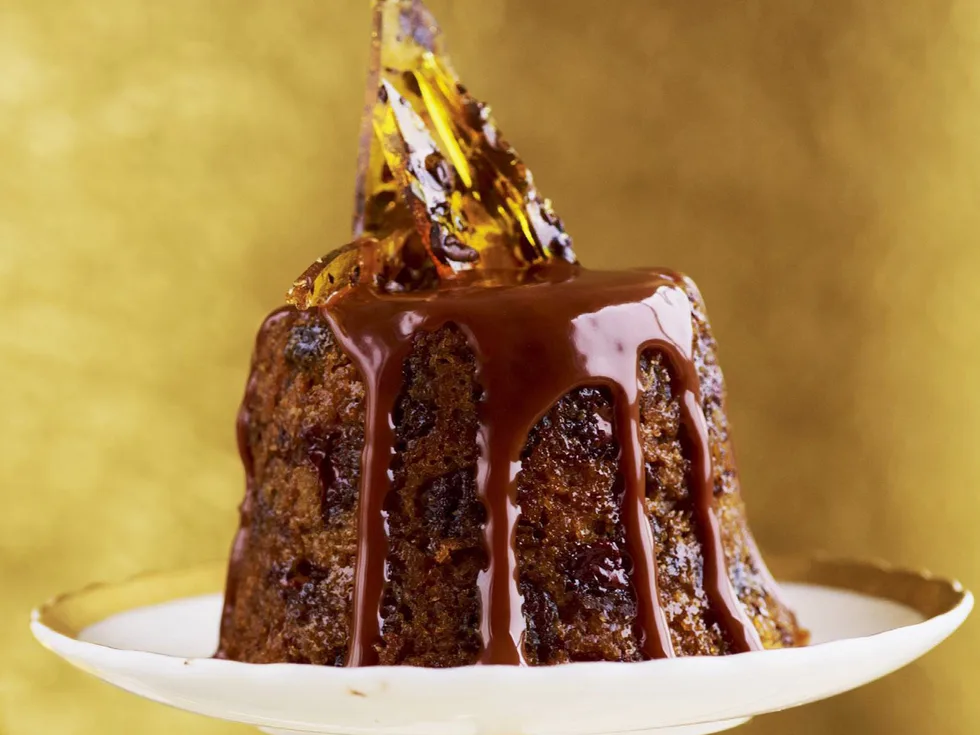 mocha raisin pudding
