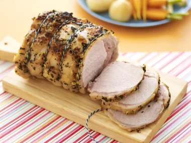 sage-roasted pork loin
