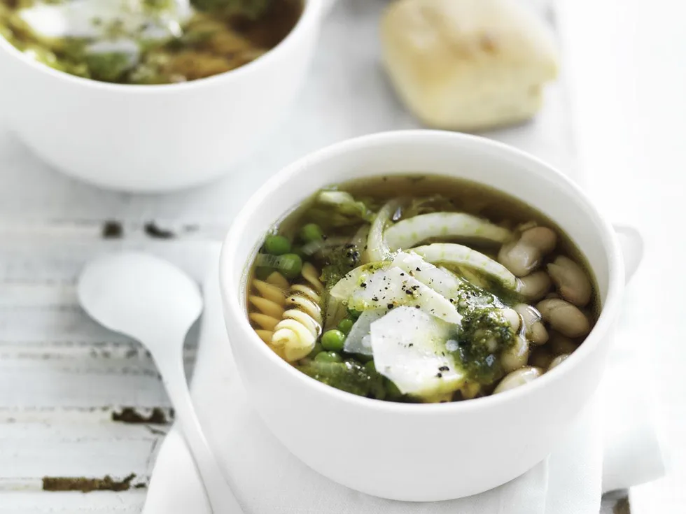 white minestrone