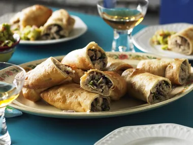 shredded pork CHIMICHANGA