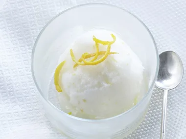 Grapefruit sorbetto