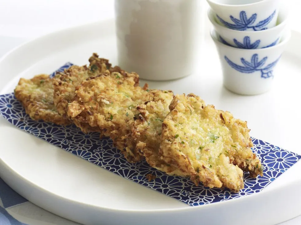 Daikon hash browns