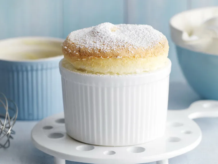 lemon curd souffles