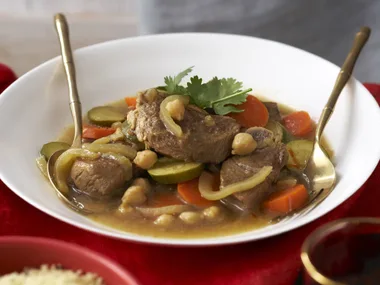 Lamb tagine with couscous