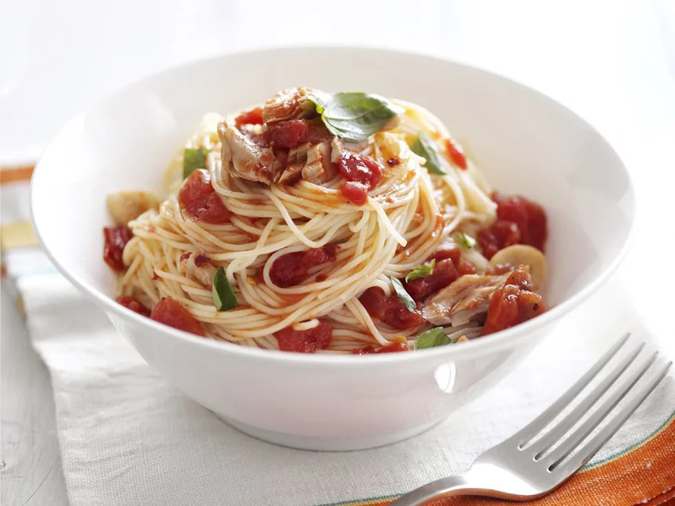 tuna and chilli pasta