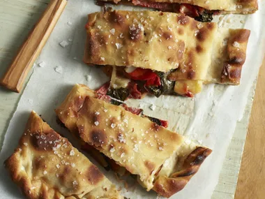 CALZONE WITH PEPPERONI