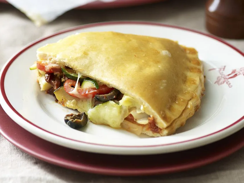 Double-crust pizza