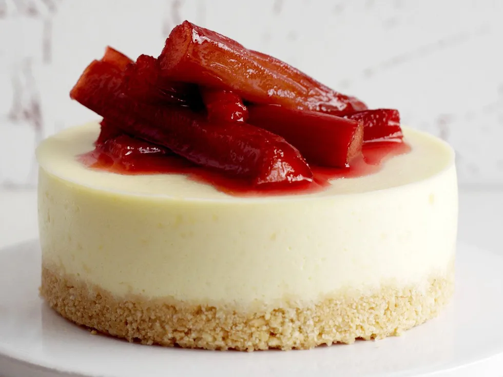 sticky rhubarb on citrus