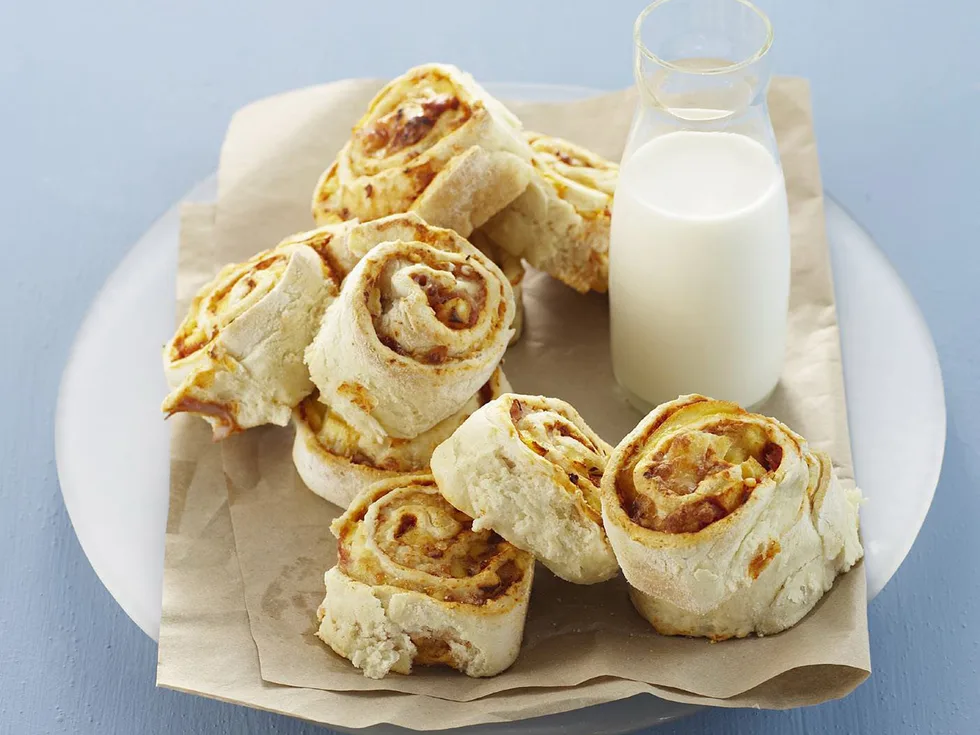 HAM AND CHEESE PINWHEELS
