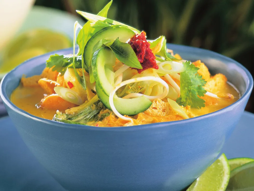 lime and chilli laksa