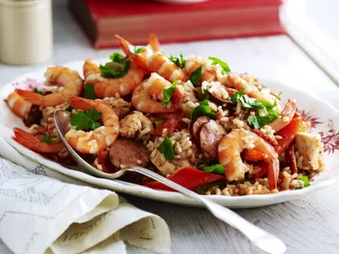 cheat's chicken jambalaya