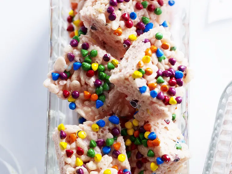 marshmallow rice bubble slice