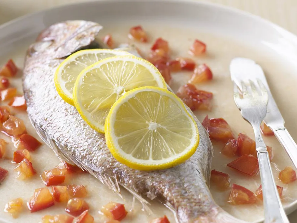 mediterranean baked fish