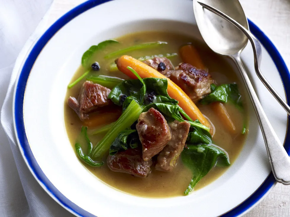 maple syrup pork stew